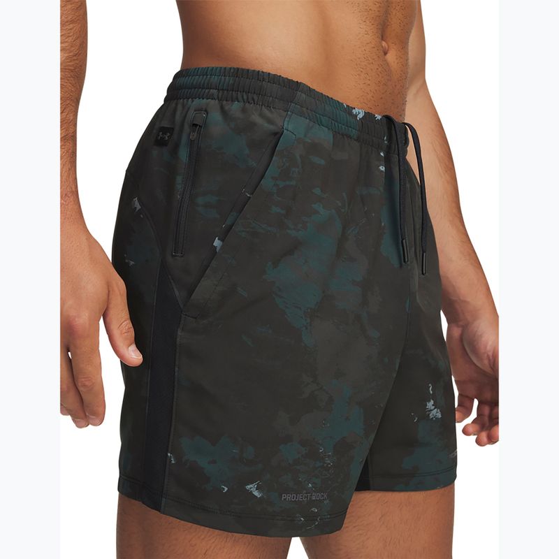 Pánské tréninkové šortky Under Armour Project Rock Ultimate black/castlerock 4