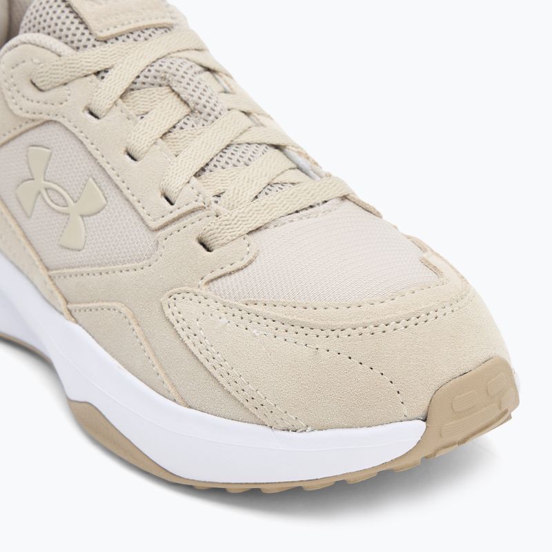 Pánské tréninkové boty Under Armour Edge Suede khaki base/white/khaki base 7