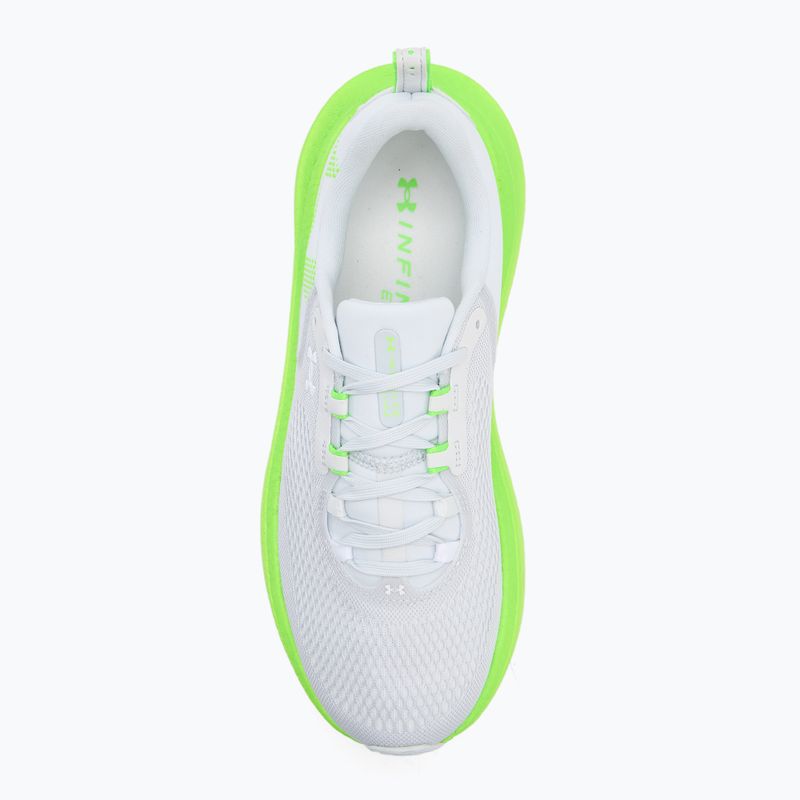 Pánské běžecké boty Under Armour Infinite Elite 2 distant gray/hyper green/white 5