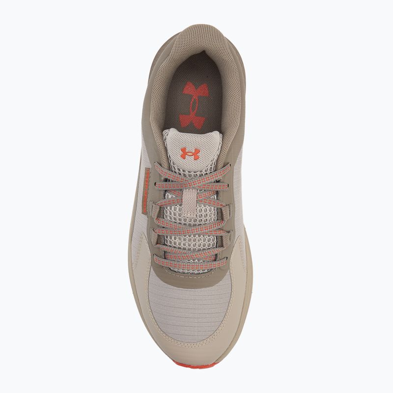 Pánské běžecké boty Under Armour Charged Bandit Trail 3 timberwolf taupe/taupe dusk/surplus orange 5