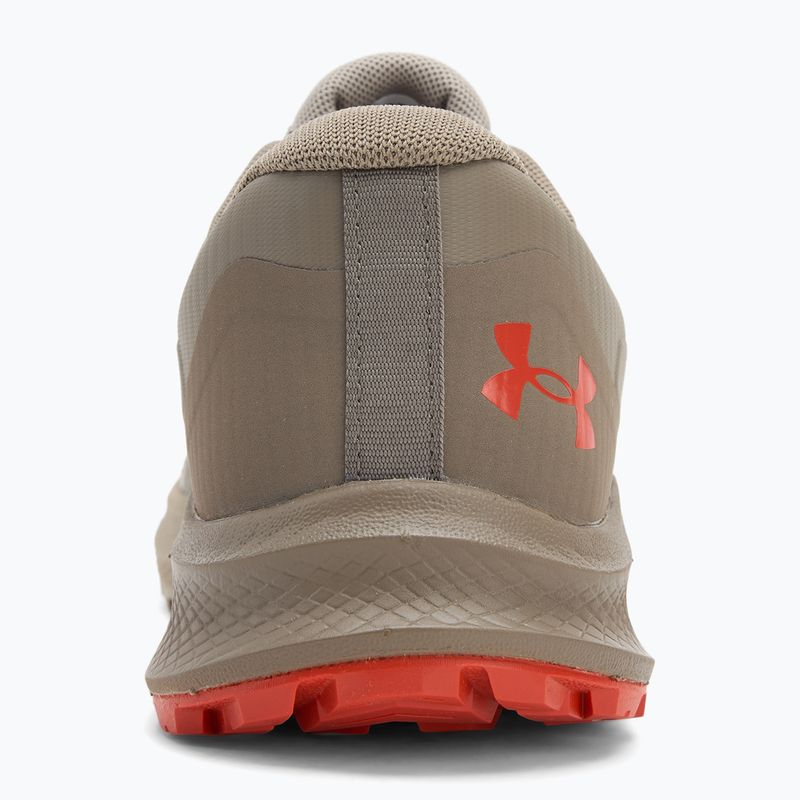 Pánské běžecké boty Under Armour Charged Bandit Trail 3 timberwolf taupe/taupe dusk/surplus orange 6