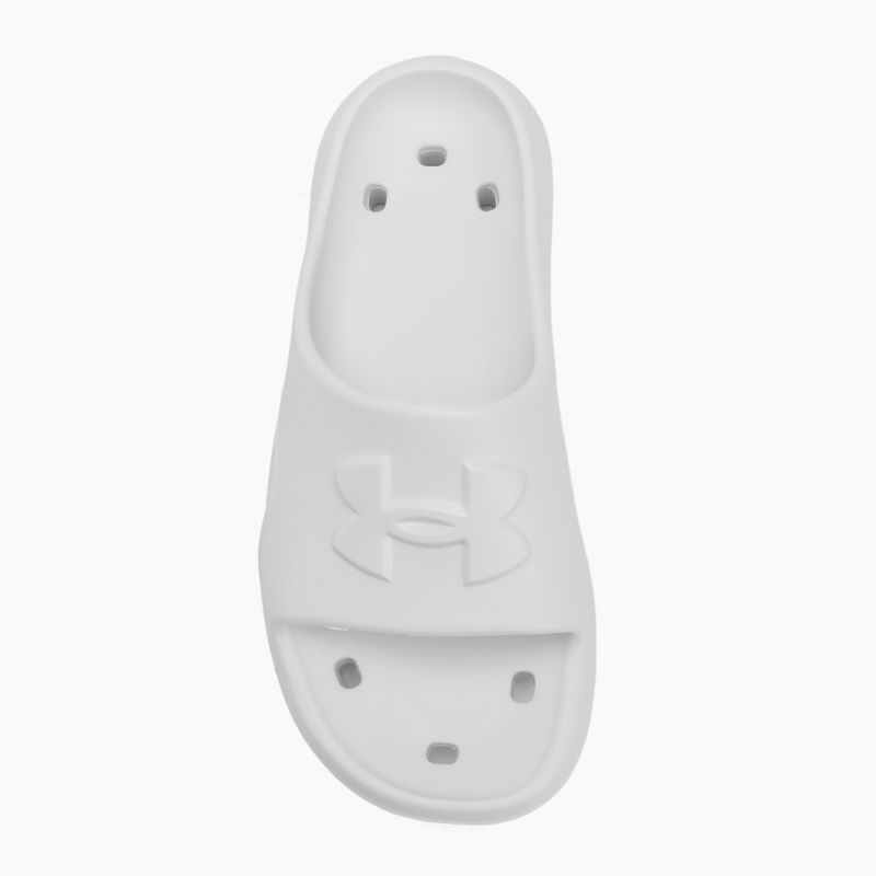 Pánské pantofle Under Armour Locker V Slide white/white/white 5