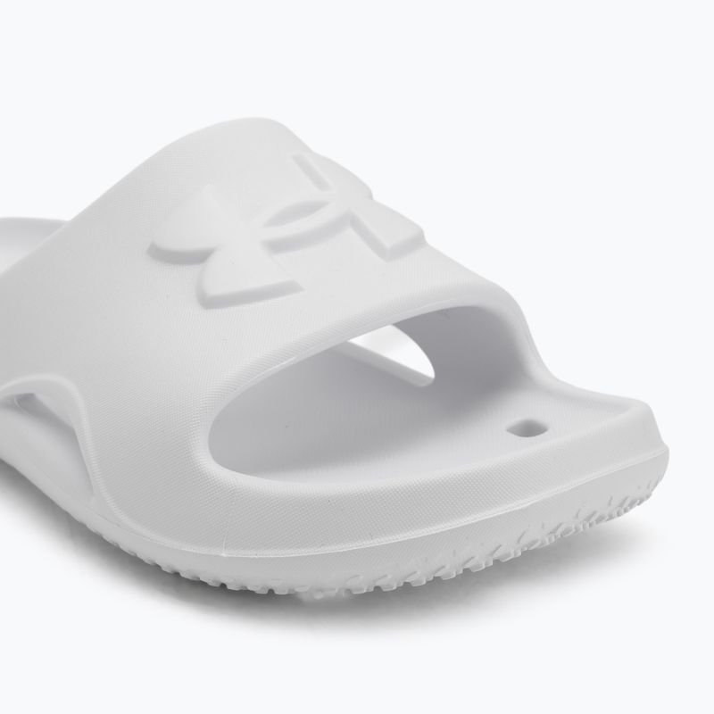 Pánské pantofle Under Armour Locker V Slide white/white/white 7