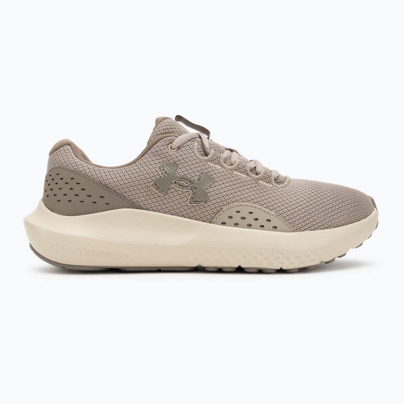 Pánské běžecké boty Under Armour Charged Surge 4 timberwolf taupe/taupe dusk/taupe dusk 2