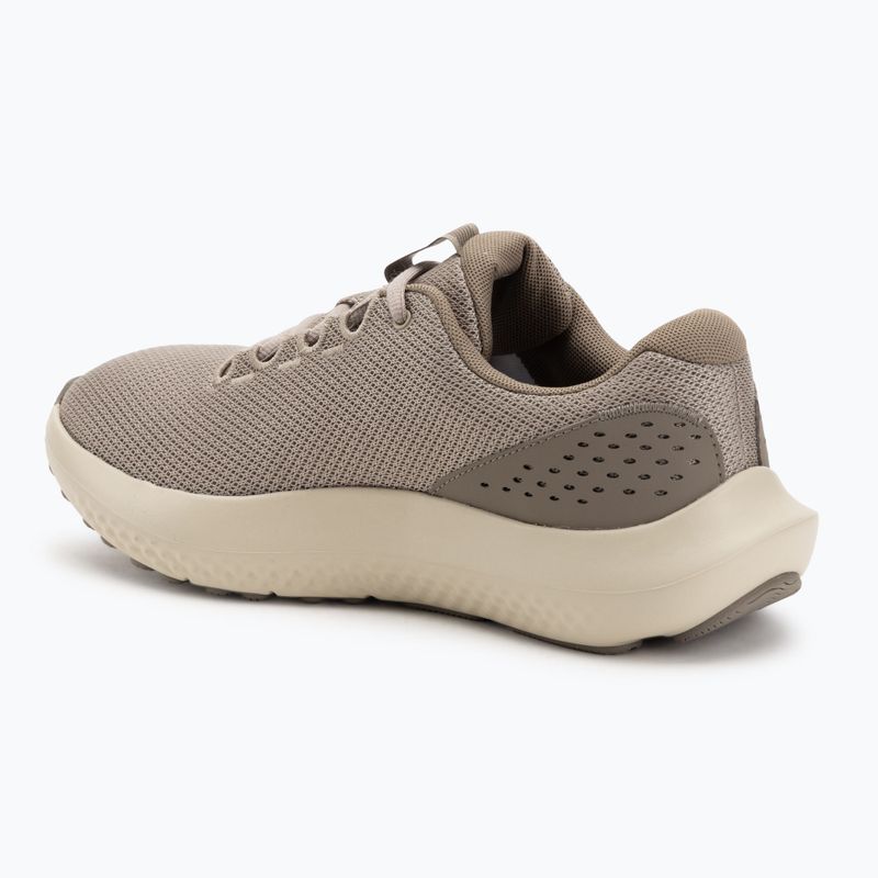 Pánské běžecké boty Under Armour Charged Surge 4 timberwolf taupe/taupe dusk/taupe dusk 3