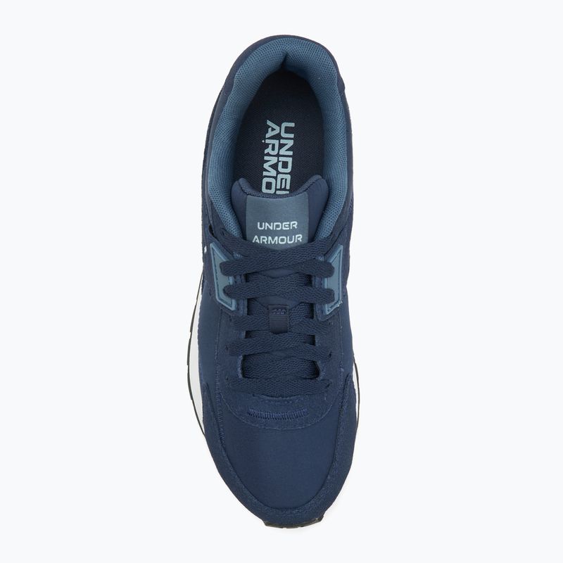 Pánské tréninkové boty Under Armour Essential Runner washed navy/nu blue/blue calm 5