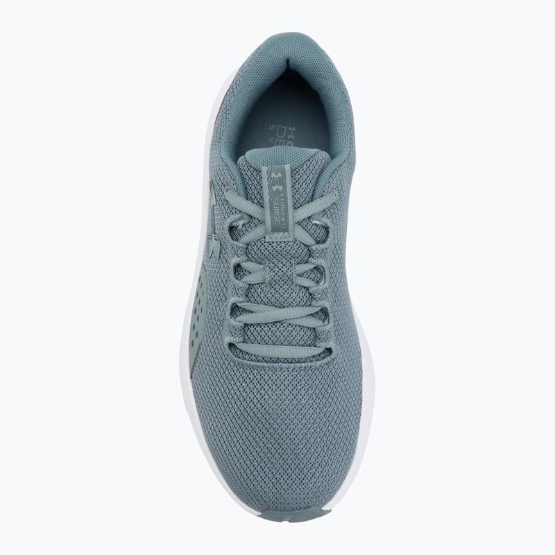 Pánské běžecké boty Under Armour Charged Surge 4 serpentine/jasper blue/jasper blue 5