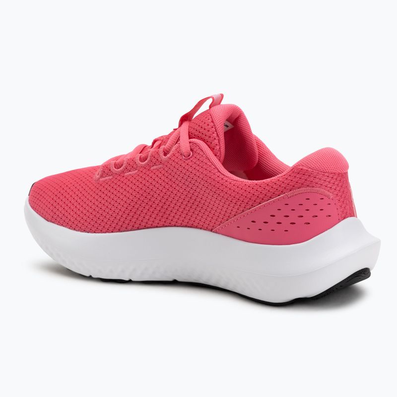 Dámské běžecké boty Under Armour Charged Surge 4 super pink/super pink/white 3