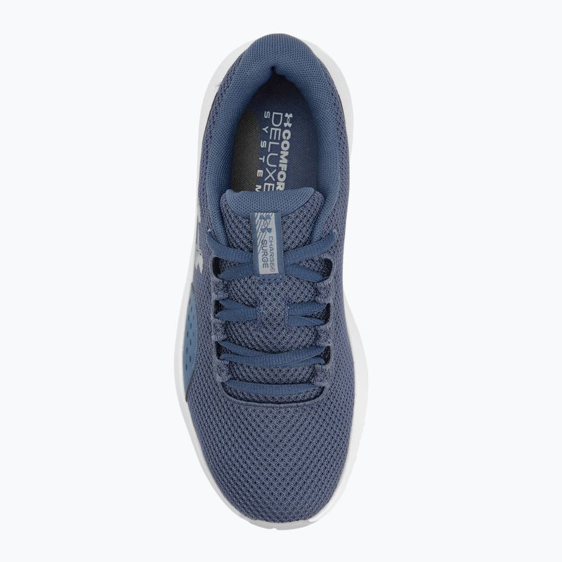 Dámské běžecké boty Under Armour Charged Surge 4 washed navy/blue calm/metallic blue calm 5