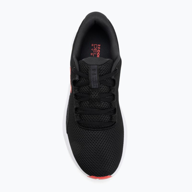 Pánské běžecké boty Under Armour Charged Surge 4 black/anthracite/racer red 5