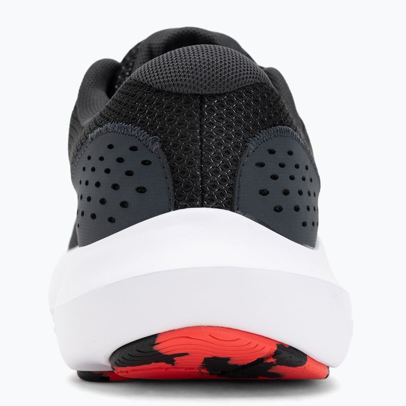 Pánské běžecké boty Under Armour Charged Surge 4 black/anthracite/racer red 6