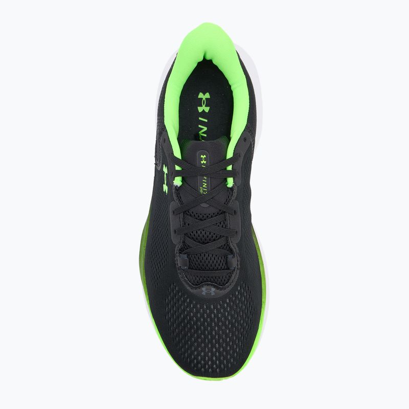 Pánské běžecké boty Under Armour Innfinite Pro 2 black/hyper green/hyper green 5