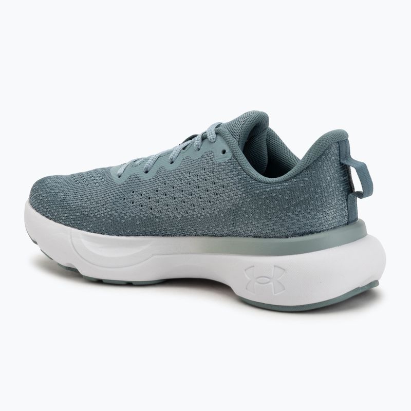 Dámské běžecké boty Under Armour Infinite serpentine/jasper blue/serpentine 3