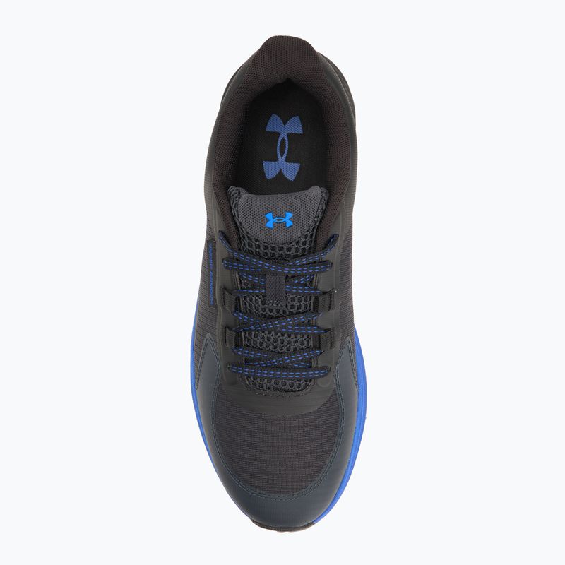 Pánské běžecké boty Under Armour Charged Bandit Trail 3 antracit/černá/královská 5