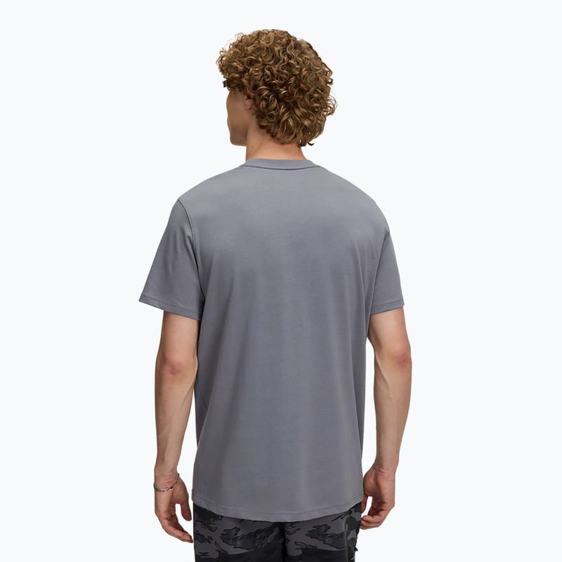 Pánské tréninkové tričko Under Armour Logo Emb Heavyweight titan gray/black 2