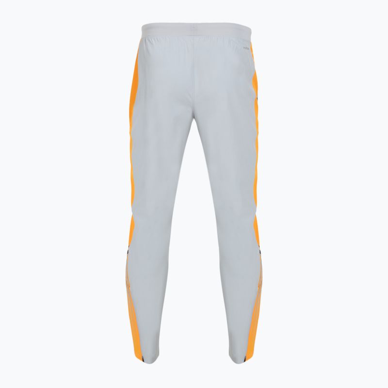 Pánské běžecké kalhoty Under Armour Velociti Storm mod gray/squad orange/reflective 2