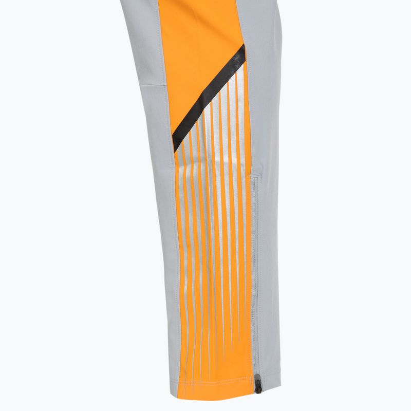 Pánské běžecké kalhoty Under Armour Velociti Storm mod gray/squad orange/reflective 4