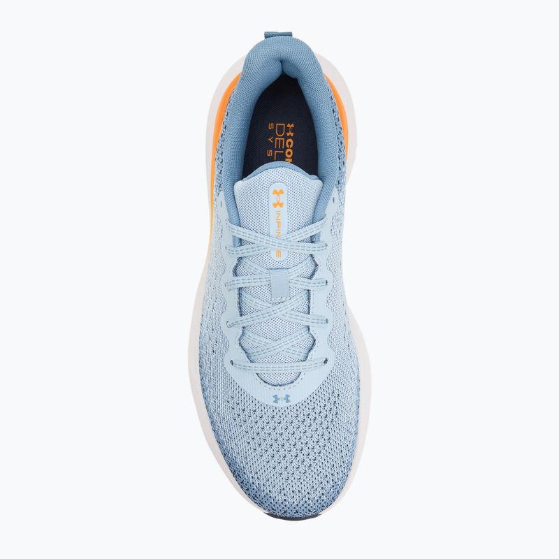 Pánské běžecké boty Under Armour Infinite blue calm/blue smoke/squad orange 5