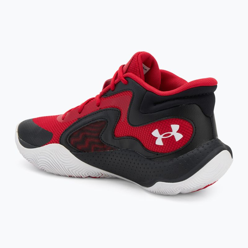 Basketbalové boty Under Armour Jet '25 red/black 3