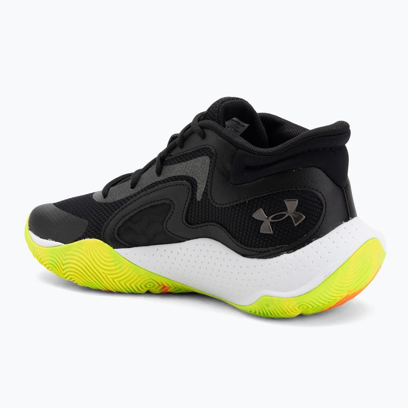Basketbalové boty Under Armour Jet '25 black/metallic black 3