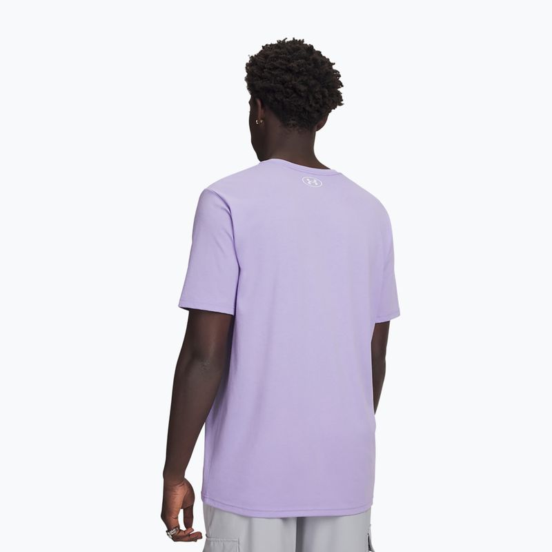 Pánské tričko Under Armour Sportstyle Left Chest transparent/distant gray 2