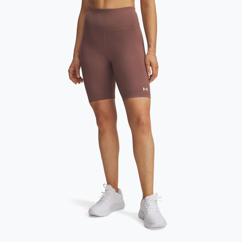 Dámské tréninkové šortky Under Armour Motion Bike EMEA sierra taupe/white