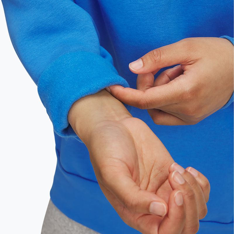 Dámská mikina Under Armour Icon Fleece Hoodie blue atlantis/white 3