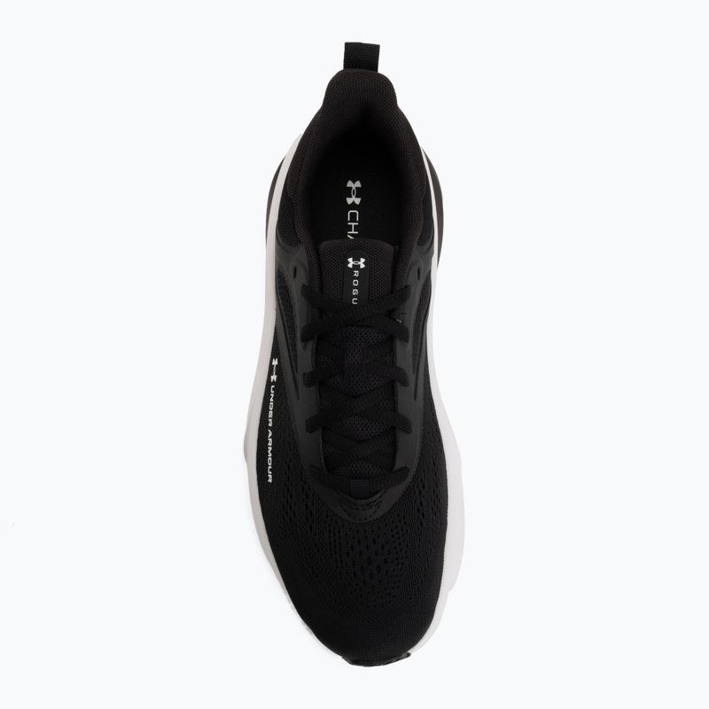 Pánské běžecké boty Under Armour Rogue 6 black/black/white 5