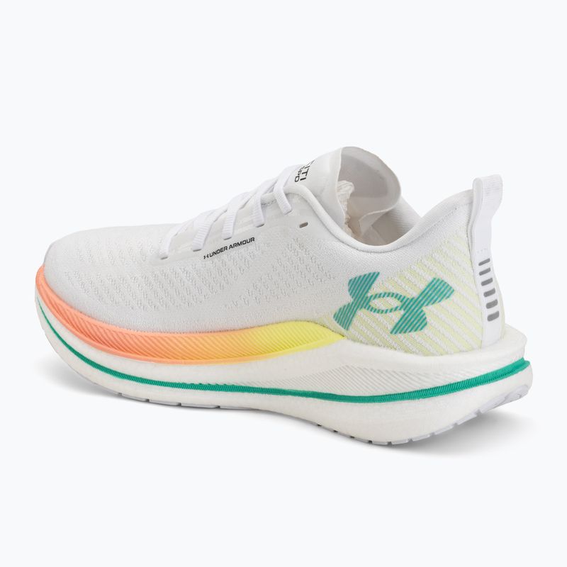 Dámské běžecké boty Under Armour Velociti SPD white/orange bloc/metallic silver 3
