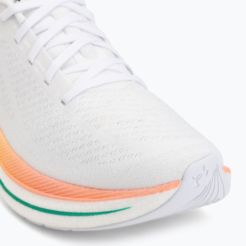 Dámské běžecké boty Under Armour Velociti SPD white/orange bloc/metallic silver 7