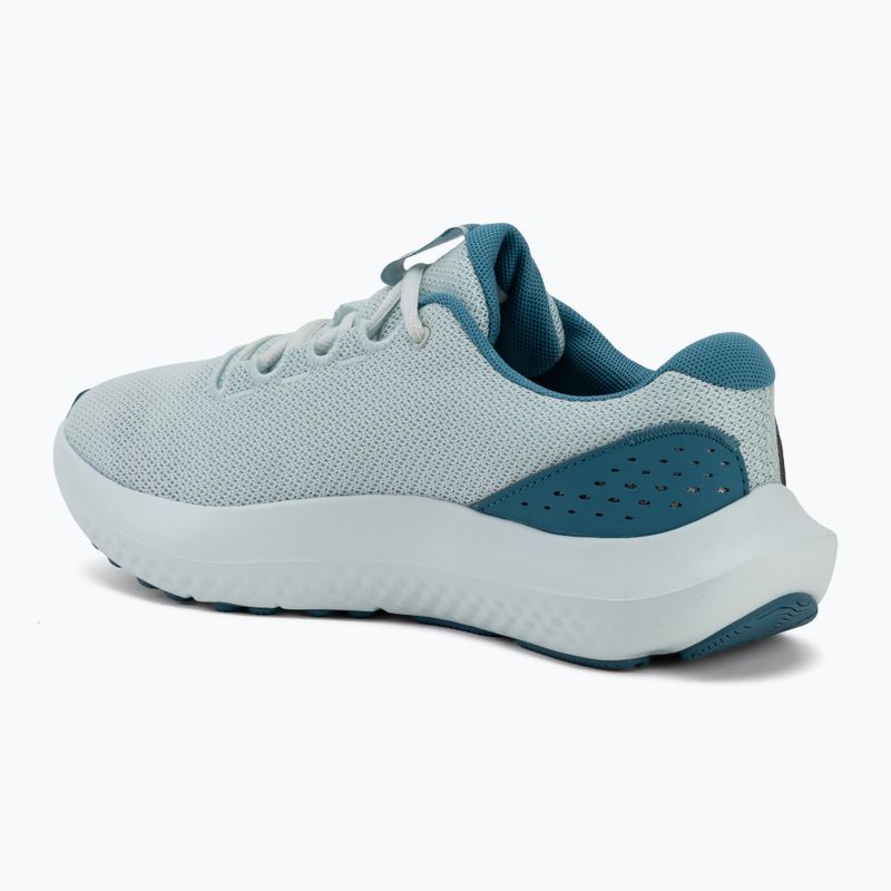 Dámské běžecké boty Under Armour Charged Surge 4 illusion green/black/illusion green 3