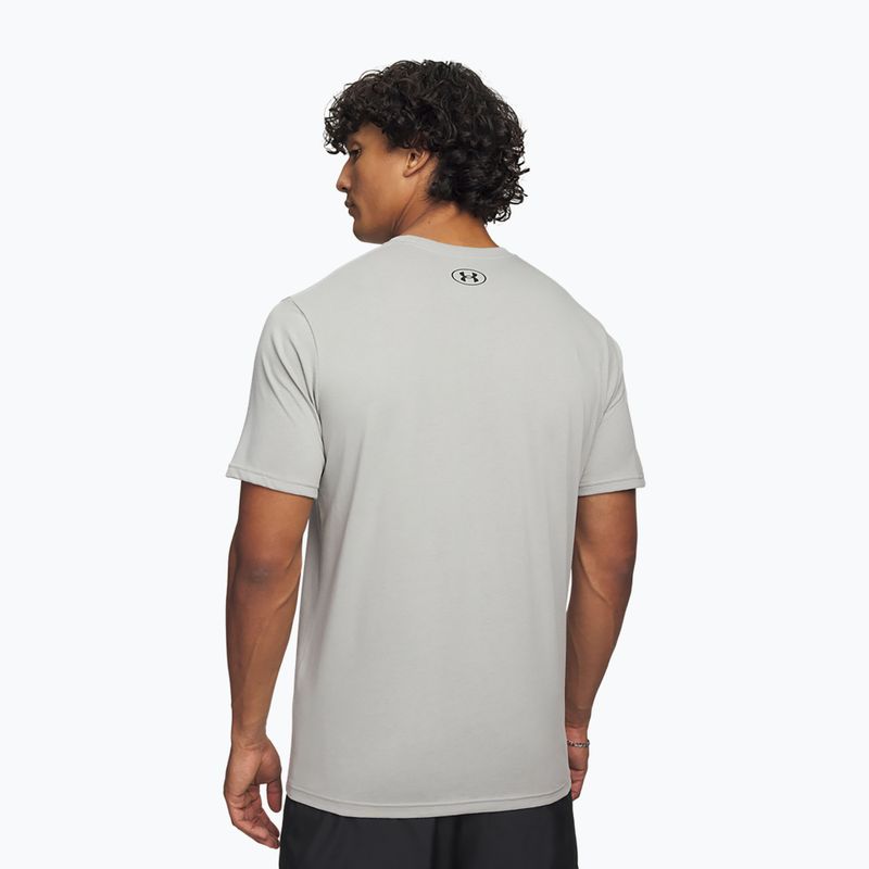 Pánské tréninkové tričko Under Armour ABC Camo Boxed Logo titanium/black 2