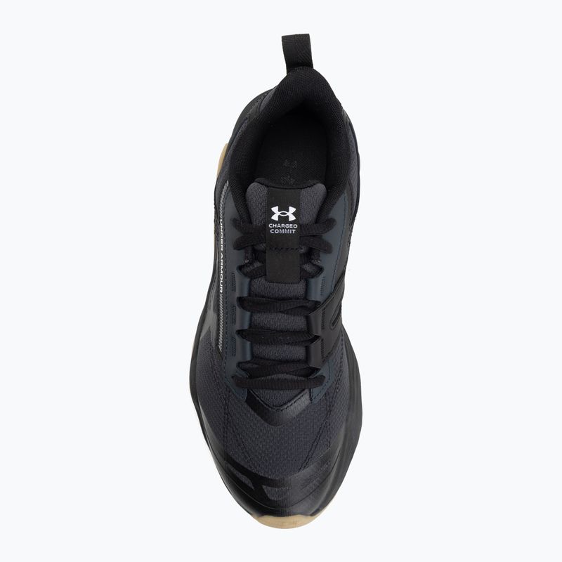 Pánské tréninkové boty Under Armour Charged Commit TR 5 anthracite/black/black 5