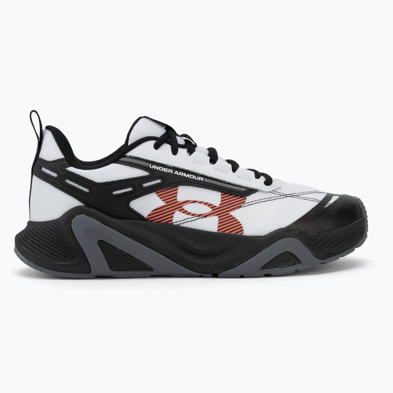 Pánské tréninkové boty Under Armour Charged Commit TR 5 white/black/venom red 2
