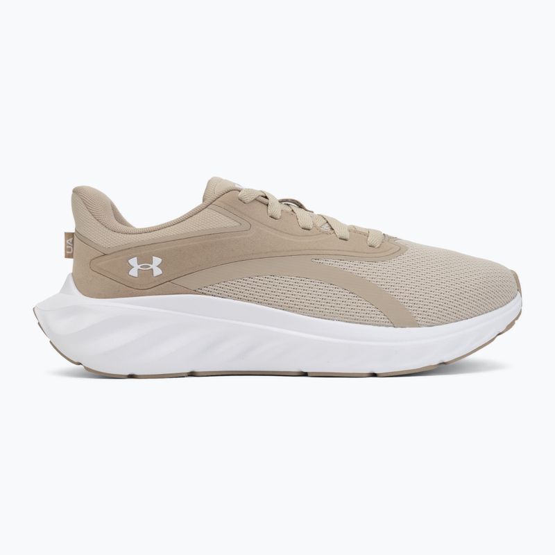 Pánské běžecké boty Under Armour Ascend khaki base/summit white/castlerock 2