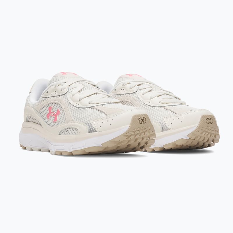Dámské tréninkové boty Under Armour Tech Runner summit white/summit white/bittersweet pink 3