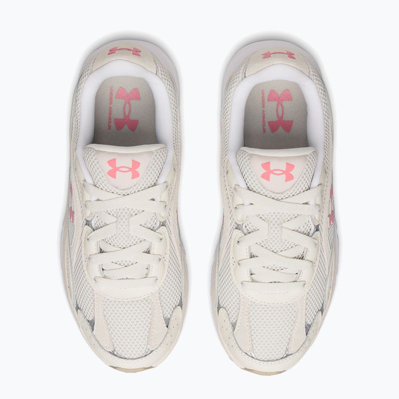 Dámské tréninkové boty Under Armour Tech Runner summit white/summit white/bittersweet pink 4