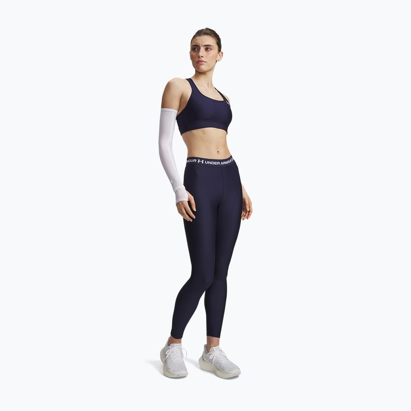 Dámské tréninkové legíny Under Armour HeatGear Leggings midnight navy/white 2