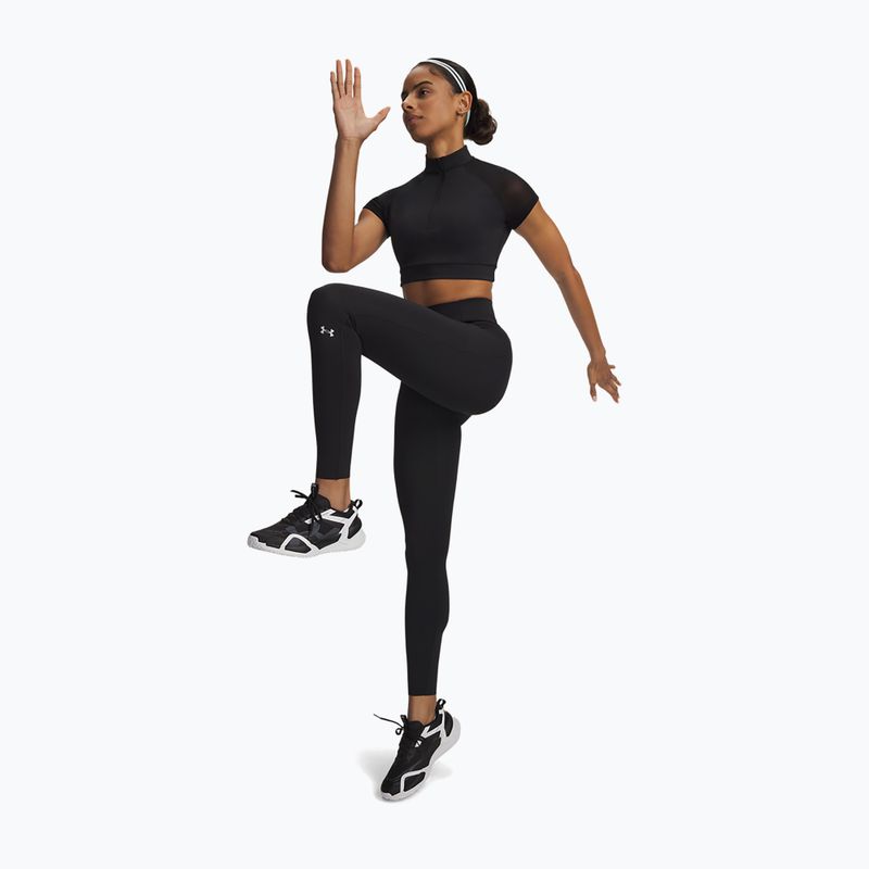 Dámské tréninkové legíny Under Armour Vanish Elite Leggings ultimate black/metallic silver 2