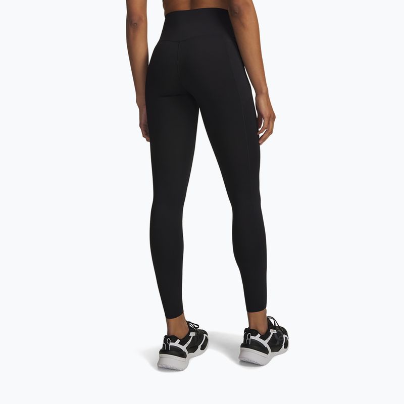 Dámské tréninkové legíny Under Armour Vanish Elite Leggings ultimate black/metallic silver 3