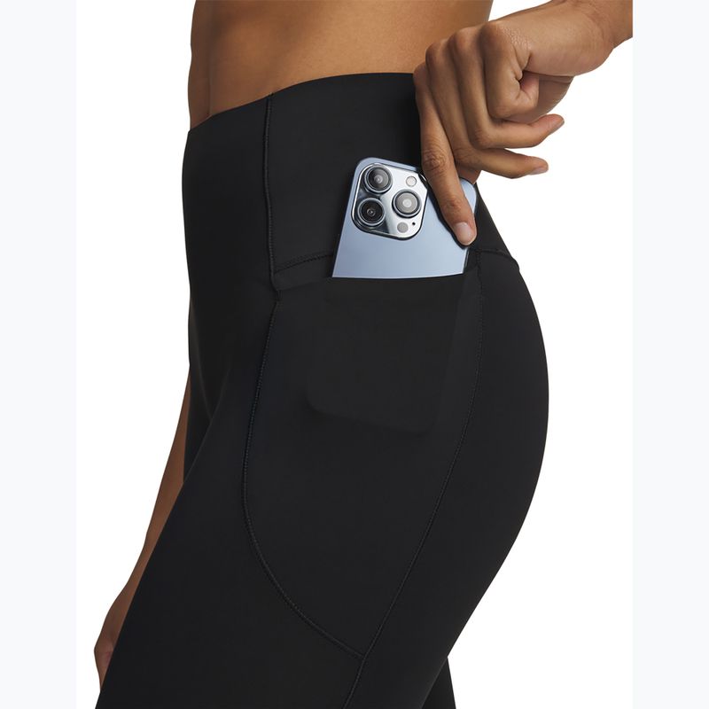 Dámské tréninkové legíny Under Armour Vanish Elite Leggings ultimate black/metallic silver 4