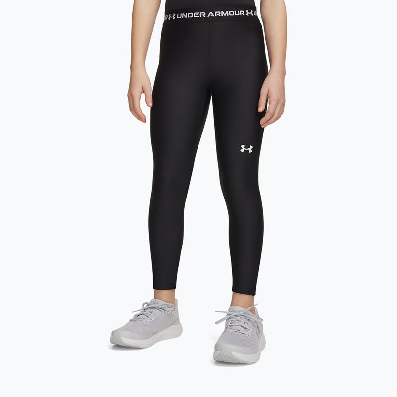 Dětské legíny Under Armour HeatGear Leggings black/white