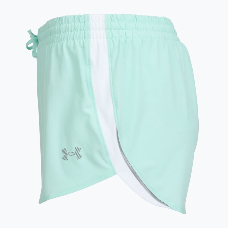 Dámské běžecké šortky Under Armour Velociti Pro 4" 2N1 refresh mint/castlerock 3
