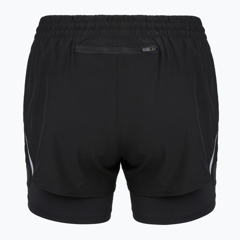 Dámské běžecké šortky Under Armour Velociti Pro 4" 2N1 ultimate black/ultimate black/ultimate black 2