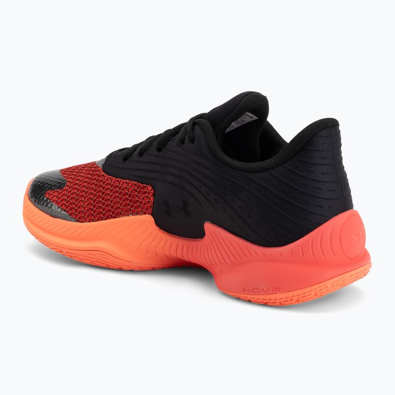 Basketbalové boty Under Armour Curry Splash 26 black/electric tangerine/racer red 3