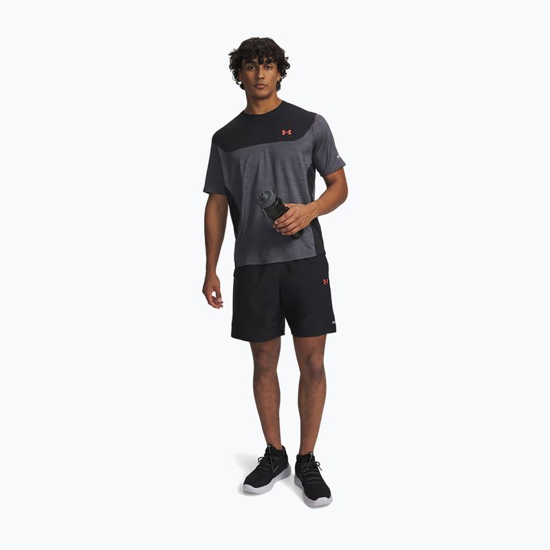 Pánské tréninkové šortky Under Armour Tech Utility black/venom red 2