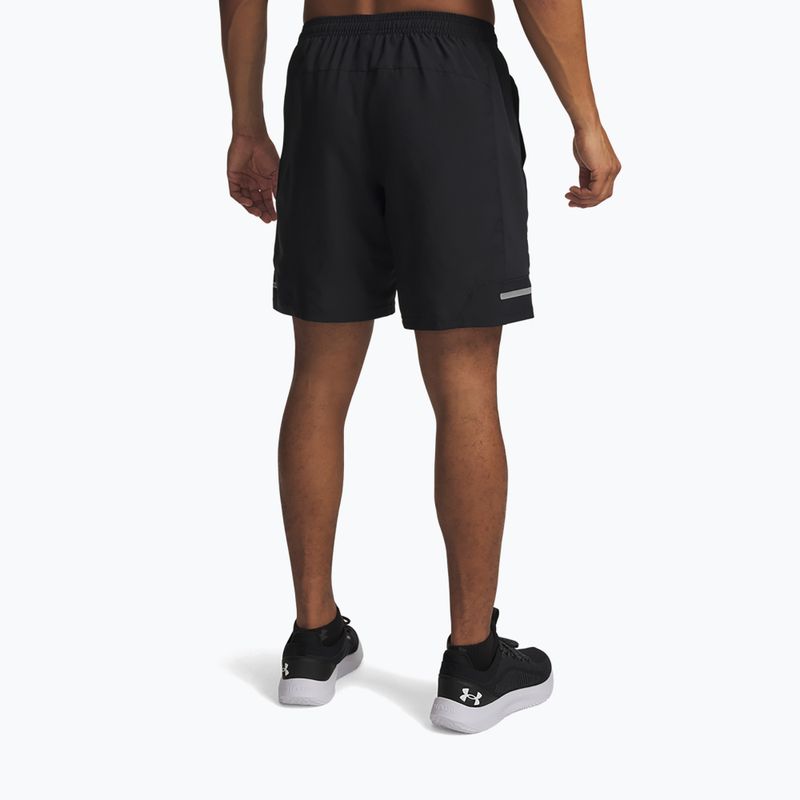 Pánské tréninkové šortky Under Armour Tech Utility black/venom red 3