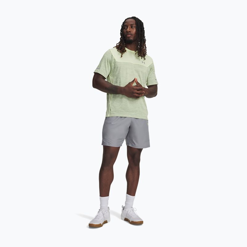 Pánské tréninkové šortky Under Armour Tech Utility steel/fade green 2