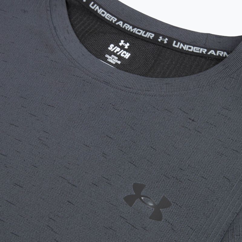 Pánské sportovní tričko Under Armour Vanish Seamless Castlerock/Black 3