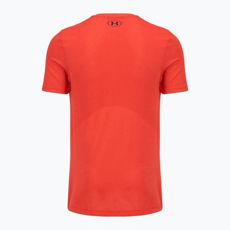 Pánské tréninkové tričko Under Armour Vanish Seamless venom red/black 2